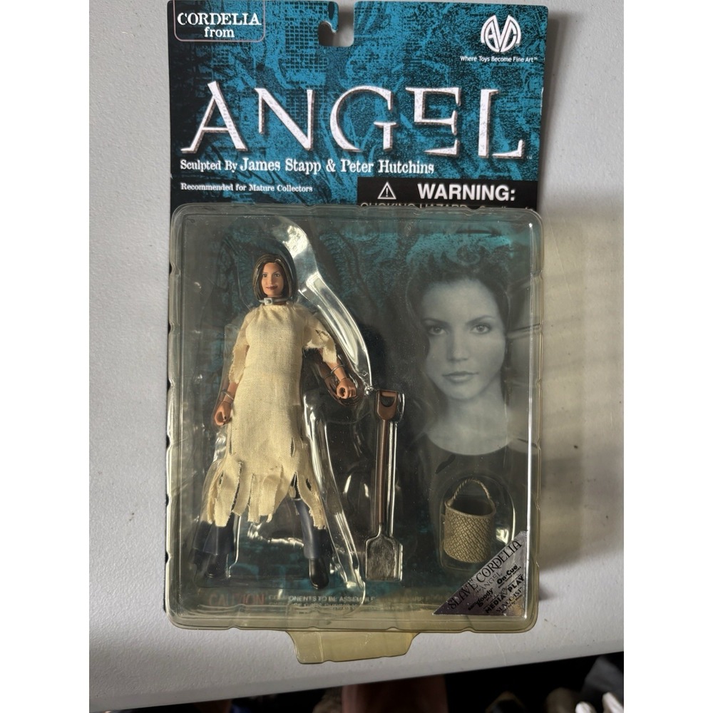 NIP Angel SLAVE CORDELIA ~ Moore Action Figure 2001 MINT